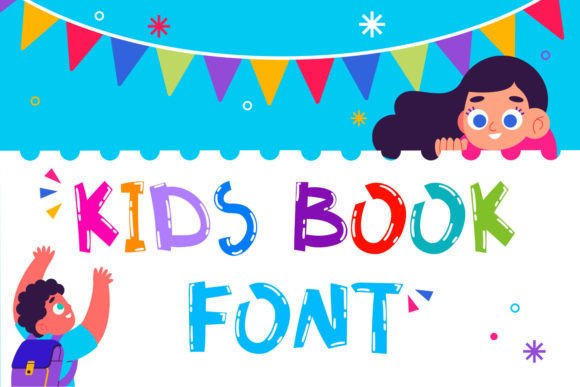 Kids Book: A Versatile Display Font for Creative Workflows