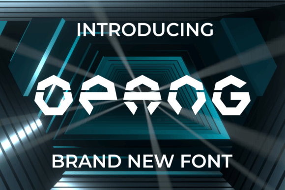 Opang: A Bold and Modern Font That Elevates Your Designs