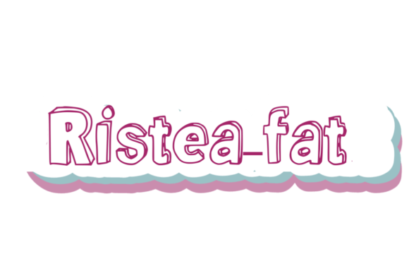 Ristea Fat: A Whimsical and Fun Display Font for Creative Projects