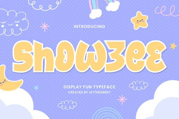 Showzee: A Whimsical Font for Creative Expression