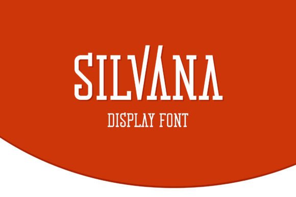 Silvana: A Modern Display Font for Designers