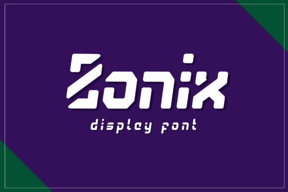 Zonix: A Bold and Versatile Display Font for Creative Professionals